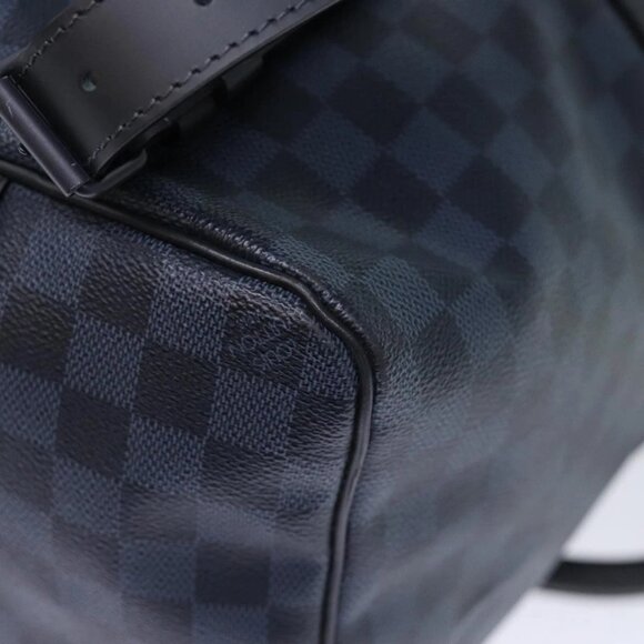LOUIS VUITTON Damier Cobalt Keepall A Do Boston Bag 3way N23361 LV Auth 73350S - Picture 3 of 16